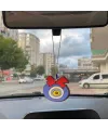 Nazar Boncuklu Silikon Dikiz Ayna Süsü