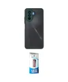 ieg™ Nova Y70 Kılıf Ahenk Çizgi Serisi - Siyah 5D Eko Cam Ekran Koruyucu
