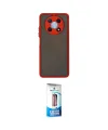 ieg™ Nova Y90 Kılıf Ahenk Çizgi Serisi - Siyah 5D Eko Cam Ekran Koruyucu