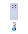 ieg™ Nova Y90 Kılıf Ahenk Serisi - Siyah 5D Eko Cam Ekran Koruyucu