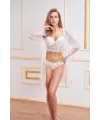 ieg™ Nurteks 3519 Destekli Yarım Büstiyer Kimono Takım