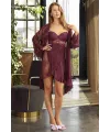 ieg™ Nurteks 5389 Saten Gecelik Sabahlık