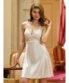 ieg™ Nurteks 5428 Battal Kısa Saten Gecelik