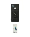 ieg™ Oppo A15 Kılıf Ahenk Klasik - Şeffaf Pasifik Cam Ekran Koruyucu