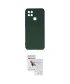 ieg™ Oppo A15 Kılıf Ahenk Serisi - Siyah Seramik Nano Ekran Koruyucu