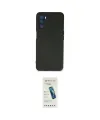 ieg™ Oppo A16 Kılıf Ahenk Serisi - Şeffaf Pasifik Cam Ekran Koruyucu