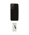 ieg™ Oppo A16 Kılıf Yankı Serisi - Şeffaf Pasifik Cam Ekran Koruyucu