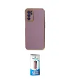 ieg™ Oppo A16 Kılıf Yankı Serisi - Siyah 5D Eko Cam Ekran Koruyucu