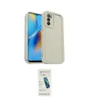 ieg™ Oppo A16 Kılıf Yankı Yansıma Özel Seri - Şeffaf Pasifik Cam Ekran Koruyucu