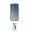 ieg™ Oppo A54 4G Kılıf Ahenk Çizgi Serisi - Şeffaf Pasifik Cam Ekran Koruyucu