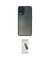 ieg™ Oppo A54 4G Kılıf Ahenk Çizgi Serisi - Şeffaf Pasifik Cam Ekran Koruyucu