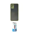 ieg™ Oppo A54 4G Kılıf Ahenk Çizgi Serisi - Siyah 5D Eko Cam Ekran Koruyucu