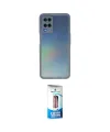 ieg™ Oppo A54 4G Kılıf Ahenk Çizgi Serisi - Siyah 5D Eko Cam Ekran Koruyucu