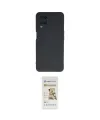 ieg™ Oppo A54 4G Kılıf Ahenk Serisi - Siyah Mat Seramik Nano Ekran Koruyucu