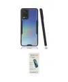 ieg™ Oppo A54 4G Kılıf Atlas Asil Serisi - Şeffaf Pasifik Cam Ekran Koruyucu