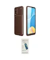 ieg™ Oppo A54 4G Kılıf Eksen Form Prime - Şeffaf Pasifik Cam Ekran Koruyucu