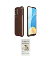ieg™ Oppo A54 4G Kılıf Eksen Form Prime - Siyah Mat Seramik Nano Ekran Koruyucu
