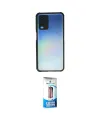 ieg™ Oppo A54 4G Kılıf Nova Asil Özel Seri - Siyah 5D Eko Cam Ekran Koruyucu