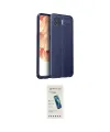 ieg™ Oppo A73 Kılıf Doruk Klasik Özel Seri - Şeffaf Pasifik Cam Ekran Koruyucu