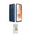 ieg™ Oppo A73 Kılıf Eksen Form Prime - Siyah Mat Seramik Nano Ekran Koruyucu