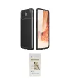 ieg™ Oppo A73 Kılıf Eksen Form Prime - Siyah Mat Seramik Nano Ekran Koruyucu