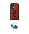 ieg™ Oppo A74 4G Kılıf Ahenk Klasik - Siyah 3D Antistatik Seramik Nano Ekran Koruyucu