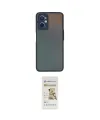 ieg™ Oppo A96 Kılıf Ahenk Çizgi Serisi - Siyah Mat Seramik Nano Ekran Koruyucu