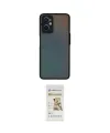 ieg™ Oppo A96 Kılıf Ahenk Çizgi Serisi - Siyah Mat Seramik Nano Ekran Koruyucu