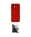 ieg™ Oppo A96 Kılıf Ahenk Serisi - Şeffaf Temperli Cam Ekran Koruyucu