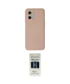 ieg™ Oppo A96 Kılıf Ahenk Serisi - Siyah 5D Hayalet Cam Ekran Koruyucu