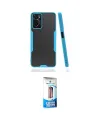 ieg™ Oppo A96 Kılıf Atlas Asil Serisi - Siyah 5D Eko Cam Ekran Koruyucu