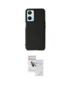 ieg™ Oppo A96 Kılıf Kozmos Yansıma Özel Seri - Siyah Seramik Nano Ekran Koruyucu