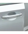 Oto Darbe Koruyucu Şeffaf Kendiliğinden Yapışkanlı Bantlar 4 Adet