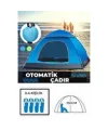 Otomatik Havada Açılan Su Geçirmez Çadır 4 Kişilik