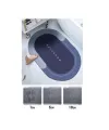 Oval Süper Emici Banyo Paspası
