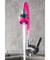 Oynar Başlıklı Tasarruflu Kubar Musluk Borusu ve Başlığı  Pembe