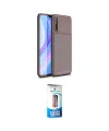 ieg™ P Smart S Kılıf Eksen Form Prime - Siyah 5D Eko Cam Ekran Koruyucu