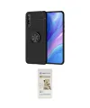 ieg™ P Smart S Kılıf Yankı Form Prime - Siyah Mat Seramik Nano Ekran Koruyucu