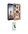 ieg™ P20 Lite Kılıf Ahenk Klasik Koleksiyonu - Şeffaf Pasifik Cam Ekran Koruyucu