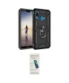 ieg™ P20 Lite Kılıf Ahenk Klasik Koleksiyonu - Şeffaf Pasifik Cam Ekran Koruyucu