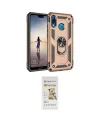 ieg™ P20 Lite Kılıf Ahenk Klasik Koleksiyonu - Siyah Mat Seramik Nano Ekran Koruyucu