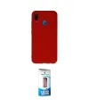 ieg™ P20 Lite Kılıf Ahenk Serisi - Siyah 5D Eko Cam Ekran Koruyucu