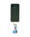 ieg™ P20 Lite Kılıf Ahenk Serisi - Siyah 5D Eko Cam Ekran Koruyucu