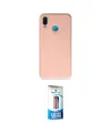 ieg™ P20 Lite Kılıf Ahenk Serisi - Siyah 5D Eko Cam Ekran Koruyucu