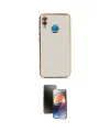 ieg™ P20 Lite Kılıf Yankı Serisi - Siyah 3D Antistatik Mat Seramik Nano Ekran Koruyucu