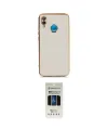 ieg™ P20 Lite Kılıf Yankı Serisi - Siyah 5D Hayalet Cam Ekran Koruyucu