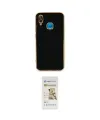 ieg™ P20 Lite Kılıf Yankı Serisi - Siyah Mat Seramik Nano Ekran Koruyucu