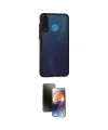 ieg™ P30 Lite Kılıf Ahenk Çizgi Serisi - Siyah 3D Antistatik Mat Seramik Nano Ekran Koruyucu