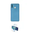 ieg™ P30 Lite Kılıf Ahenk Serisi - Siyah 3D Antistatik Cam Ekran Koruyucu