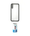 ieg™ P40 Lite E Kılıf Ahenk Çizgi Serisi - Siyah 5D Eko Cam Ekran Koruyucu